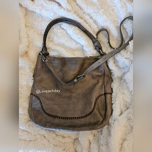 ✨️FRYE Hobo Whipstitch Large Crossbody Bag